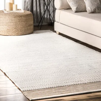 Nuloom Hand Loomed Ariana Area Rug In Gray