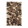 Nuloom Hand Tufted Pebbles Rug In Brown