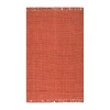 Nuloom Hand Woven Chunky Loop Jute Rug In Orange