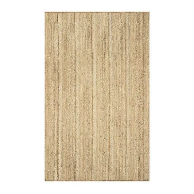 Nuloom Hand Woven Rigo Jute Rug In Neutral