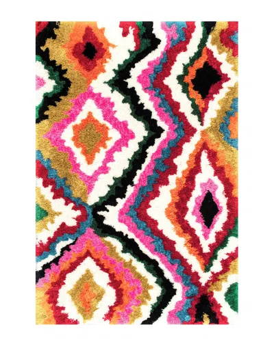 Nuloom Handmade Carnival Abbey Shaggy Rug
