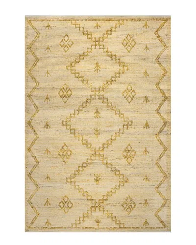 Nuloom Handmade Moroccan Julianne Jute Rug In Beige