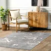 Nuloom Hedy Geometric Machine Washable Area Rug