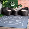 Nuloom Hillary Geometric Tribal Indoor/outdoor Area Rug