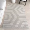 Nuloom Janiya Abstract Hexagon Machine Washable Area Rug