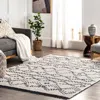Nuloom Jaycee Abstract Soft Shaggy Textured Fringe Area Rug