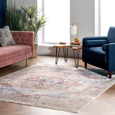 Nuloom Jayden Cardinal Medallion Area Rug In Neutral