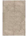 Nuloom Jeni Solid Faux Rabbit Machine Washable Area Rug In Beige