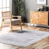 Nuloom Joelle Machine Washable Tribal Geometric Border Area Rug