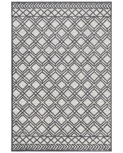 Nuloom Jolan Moroccan Lattice Area Rug In Gray