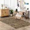 Nuloom Julane Striped Jute Tassel Area Rug