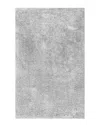 Nuloom Kara Solid Shag Gray Rug In Gray