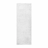 Nuloom Kara Solid Shag Indoor Rectangular Accent Rug In White