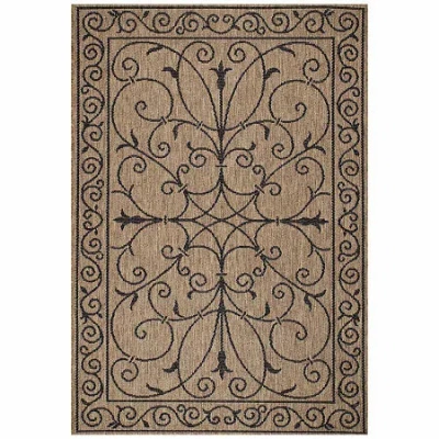 Nuloom Kathleen Outdoor Krem Rug In Brown