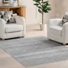 Nuloom Lavender Geometric Fringe Area Rug