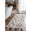 Nuloom Lisha Moroccan Diamond Tassel Area Rug