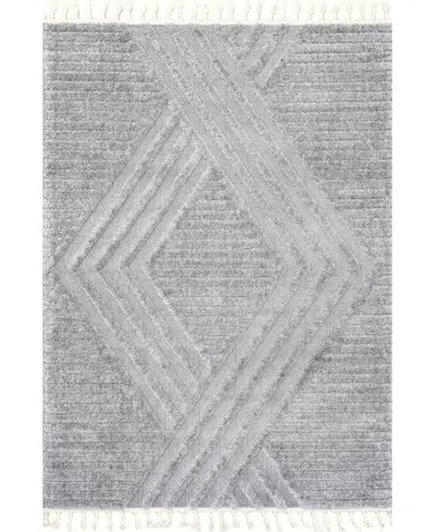 Nuloom London Risette 5'3"x7'6" Area Rug In Silver