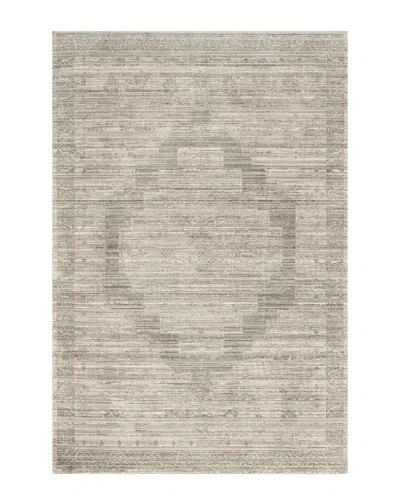 Nuloom Lotus Vintage Machine Washable Indoor/outdoor Area Rug In Gray