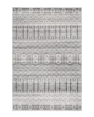 Nuloom Mabe Geometric Aztec Rug In Ivory