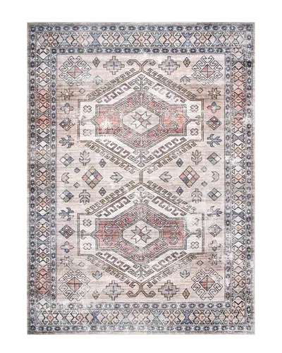 Nuloom Mae Tribal Washable Rug In Peach