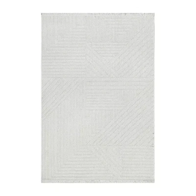 Nuloom Makena Indoor Rectangular Area Rug In White