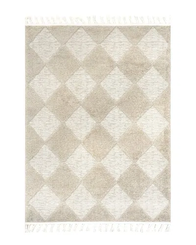 Nuloom Marissa High/low Diamond Tassel Area Rug