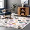 Nuloom Maybelle Braided Tassle Modern Area Rug