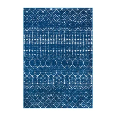 Nuloom Moroccan Blythe Rectanglur In Blue