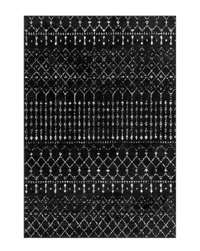 Nuloom Moroccan Blythe Rug In Black