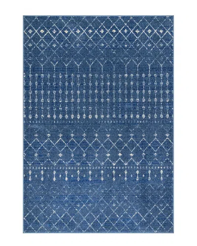 Nuloom Moroccan Blythe Rug In Blue