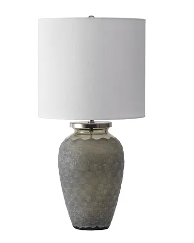 Nuloom Napa 15in Glass Table Lamp In Green