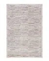 Nuloom Nidhi Traditional Striped Rug In Gray