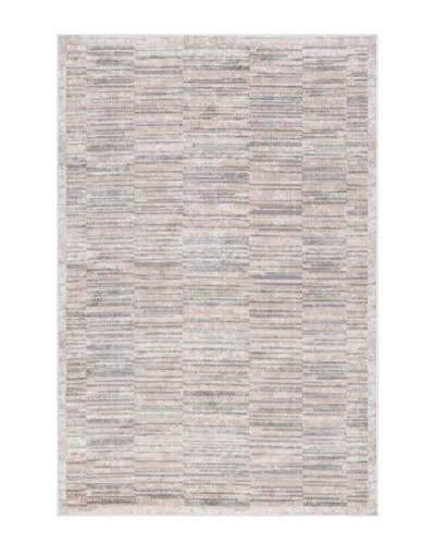Nuloom Nidhi Traditional Striped Rug In Gray