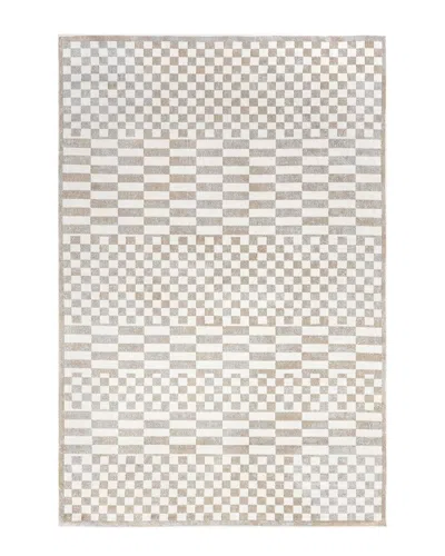 Nuloom Nikita Faded Geometric Machine Washable Area Rug In Pink