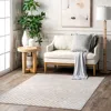 Nuloom Nikita Faded Geometric Machine Washable Area Rug
