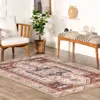 Nuloom Órla Tribal Bordered Machine Washable Area Rug
