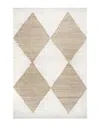 Nuloom Pandora Diamond Jute Rug In Ivory