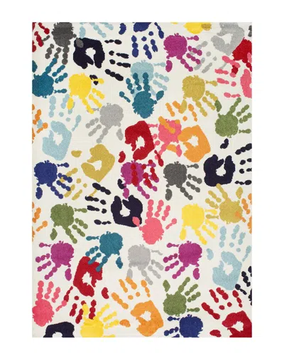 Nuloom Pinkie Handprint Rug In Multi