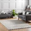 Nuloom Priya Chevron Cotton Tassel Area Rug