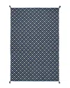 Nuloom Quinn Flatweave Corner Tassel Rug In Multi