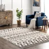 Nuloom Rebecca High Low Textured Shaggy Area Rug