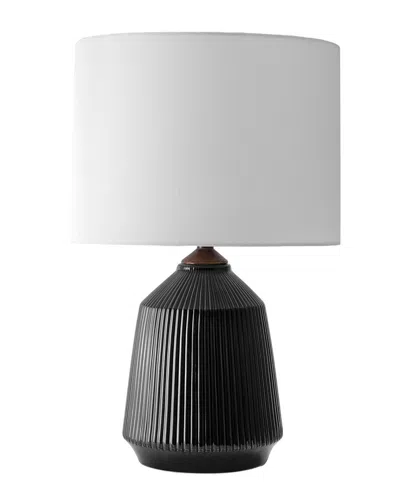 Nuloom Renton Ceramic Table Lamp In Black