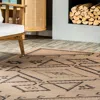 Nuloom Riva Southwestern Easy-jute Machine Washable Area Rug