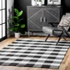 Nuloom Rylie Buffalo Plaid Flatweave Rug