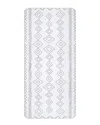 Nuloom Serna Moroccan Anti Fatigue Comfort Mat In Light Grey