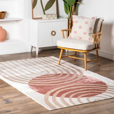 Nuloom Shandra Abstract Sky Area Rug In Multi
