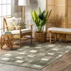 Nuloom Taja Transitional Geometric Machine Washable Area Rug