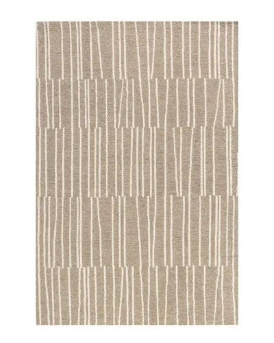 Nuloom Tavianna Contemporary Striped Wool Rug In Neutral