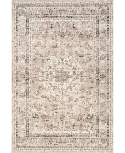 Nuloom Teahouse Davi 5'x8' Area Rug In Taupe