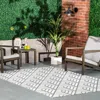 Nuloom Tiffany Contemporary Diamond Indoor/outdoor Area Rug